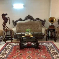 مبلمان ۷ نفره و میز ناهار خوری چوب راش