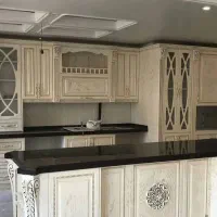 کابینت آشپزخانه ام دی اف هایگلس کلاسیک مدرن|مصالح و تجهیزات ساختمان|مشهد, خین عرب|دیوار