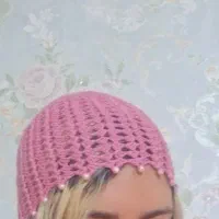 ست کلاه و دستکش قلاب بافی|لباس|رشت, کوی حسینی|دیوار