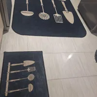 فرش آشپزخانه فانتزی درحد نو باپادری