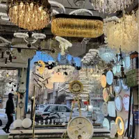 لوستر دیوارکوب لاین نوری|لوستر و چراغ آویز|خرمآباد, |دیوار