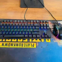 مانیتور موس و کیبورد گیمینگ|رایانه رومیزی|شیراز, شهرک گلستان|دیوار