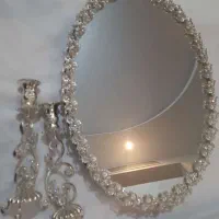 آینه و شمعدان تیتانیوم