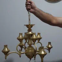 لوستر اب طلای ۲۴ عیار