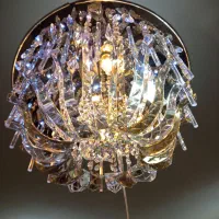 لوستر کریستال ۵۰سانتی