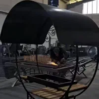 میز و صندلی ویلایی باغی کباب پز باربیکیو تاب|کافیشاپ و رستوران|ارومیه, |دیوار