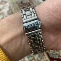 ساعت اوماکس (omax)قدیمی بند استیل|ساعت|ارومیه, |دیوار