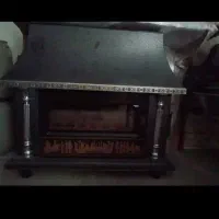 بخاری گازی طرح شومینه