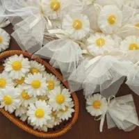 شمع گل بابونه مارگاریت گیفت عروس|صنایع دستی و سایر لوازم تزئینی|شیراز, بازار|دیوار