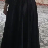 لباس مجلسی مشکی ساتن