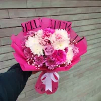 باکس گل دسته گل طبیعی مخصوص هدیه