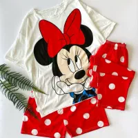 ست سه تیکه تیشرت،شلوار،شلوارک