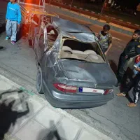 سمند تصادفی ۸۷متور تازه تعمیر