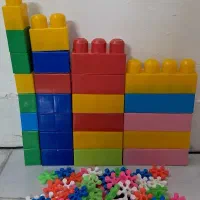 لگو سطلی به همراه لگو بزرگ و ستاره ای|اسباب‌‌بازی|مشهد, نوید|دیوار