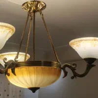 لوستر برنز 3 عدد یک شکل