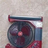 پنکه و رادیو  شارژ ی