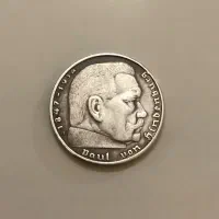 سکه نقره آلمان نازی هیتلر جنگ جهانی|کلکسیون سکه، تمبر، اسکناس|تهران, زرگنده|دیوار