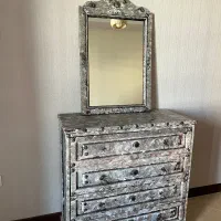 میز درآور چوب پتینه کار شده