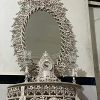 دو عدد آینه کنسول آلیاژ|بوفه، ویترین، کنسول|ارومیه, |دیوار