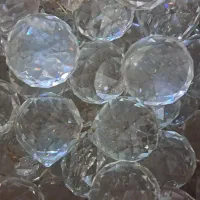 گوی کریستالی لوستر و آباژور