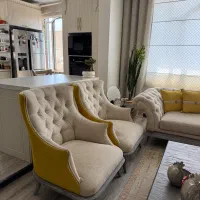 مبلمان فرانسوی ۸ نفره به همراه نهارخوری|مبلمان خانگی و میز عسلی|تهران, سلسبیل شمالی|دیوار