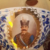 ۳ عدد کاسه قدیمی قدمت دار طلاکوب