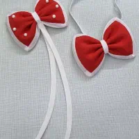 کش مو وپاپیون بلوز برای یلدا