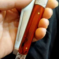 چاقو اصلی کمپینگ تیغ جراحی چاقو ژاپنی برنجی هدیه|کوهنوردی و کمپینگ|مشهد, شهید فرامرز عباسی|دیوار