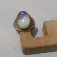 انگشتر کوارتز هفت رنگ مناسب هدیه روز پدر