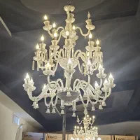 لوستر کریستال ۵۵ شاخه|لوستر و چراغ آویز|تهران, شهران جنوبی|دیوار