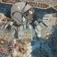 لوستر 4شاخه در حد نو|لوستر و چراغ آویز|گرگان, |دیوار