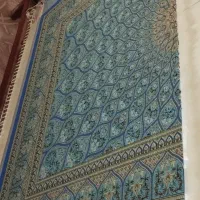 فرش دستباف زرنیم ابریسم