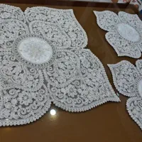 رومیزی جلومبلی دانتل ترک