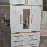 کمد انباری دار سه تیکه