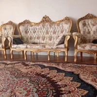 موبل سلطنطی ۹نفره ب همراه میز و عسلی