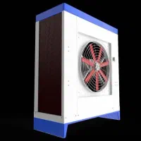 کولر صنعتی آکسیال و پد سلولزی|ماشینآلات صنعتی|قزوین, |دیوار