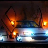 انواع تابلوهای چراغ دار زیبا وشیک|تابلو، نقاشی، عکس|علیآباد کتول, |دیوار