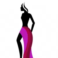 مدل خانم. فضای امن و دوستانه