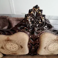 مبل ۹ نفره در حد نو خیلی تمیز ۲۵ میلیون با کاور|مبلمان خانگی و میز عسلی|مبارکه, |دیوار