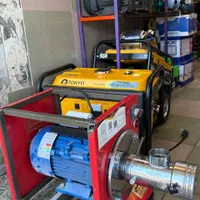 فروش موتور برق دنیز ۳۹۰۰ و پمپ ۳۹ واحدی|ماشینآلات صنعتی|بروجرد, |دیوار