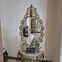 اینه شعمدان کنسول پایه کوتاه سالم و بدونه ایراد