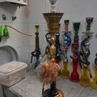 قلیون دوسیب برنجی