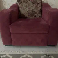 مبل هفت نفره راحتی|مبلمان خانگی و میز عسلی|رشت, رشتیان|دیوار