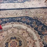 یک جفت فرش ۹ متری جنس مخملی