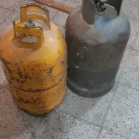 اعدد کپسول ایران گاز   و۱ عدد کپسول پرسی گاز