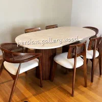 میز ناهارخوری گیتاری میز و صندلی راش باضمانت کیفیت|میز و صندلی غذاخوری|تهران, پاسداران|دیوار