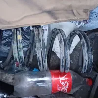 فنر کمک جلو پژو فابریک و هواکش استیل اسپرت|قطعات یدکی و لوازم جانبی|مشهد, حضرت حجت|دیوار