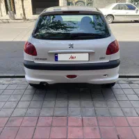 پژو 206 تیپ 5 بیرنگ کم کارکرد مدل 1399