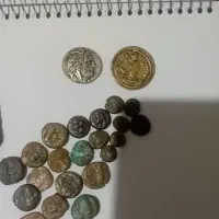 سکه های نقره قدمت دار