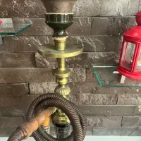 قلیان برنجی و پیک نیکی